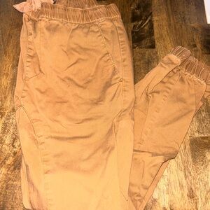 PacSun Men's Camel Tan Drawstring Joggers